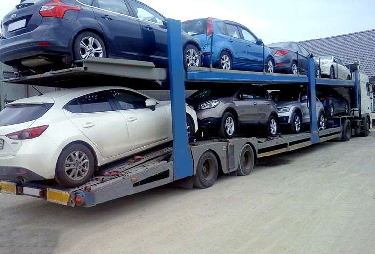 Перевозка автомобиля Mazda Biante / 2011 г / 3 шт