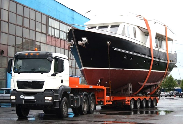 Перевозка лодки из Калининграда в Москву