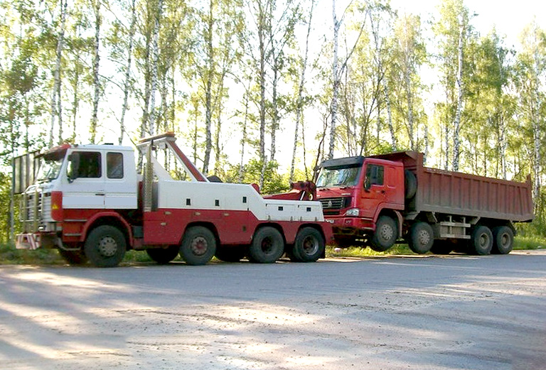 Буксировка грузовика huinday r300 / 2011 г / 1 шт из Владивостока в Москву