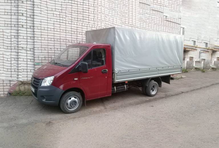 Машина для перевозки строительных грузов из Нижний Новгород в село Лапатино